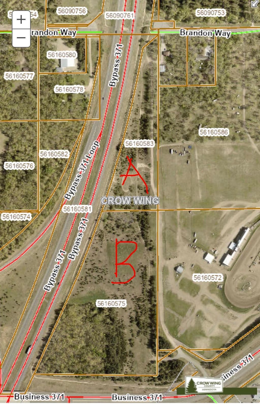 Photo of TBD XXX Great River Road, Brainerd, MN 56401 (MLS # 7030763)