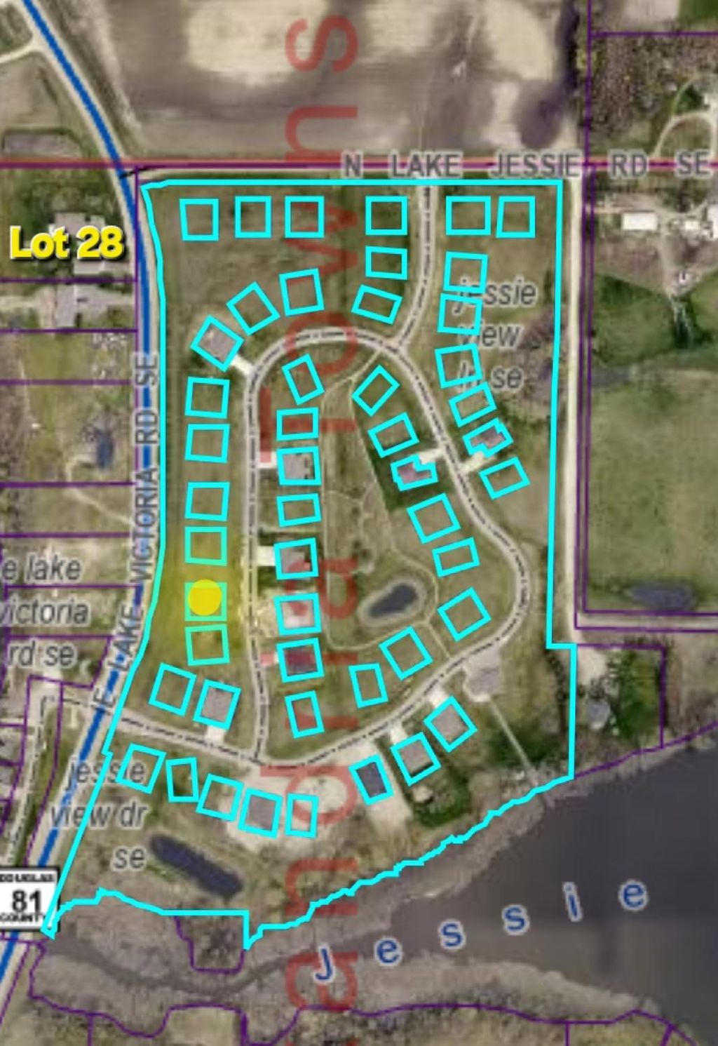 Photo of Lot 28 Jessie View Drive SE, Alexandria, MN 56308 (MLS # 7009107)