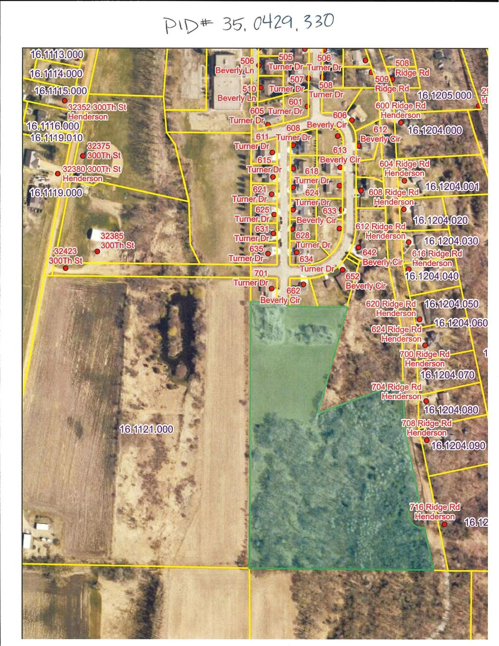 Photo of XXX Ridge Rd &amp; Turner Drive, Henderson, MN 56044 (MLS # 7049741)
