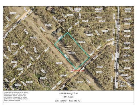 L44 B1 Navaho Trail Breezy Point MN 56472