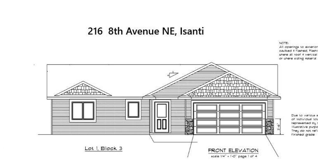 Photo of 216 8th Avenue NE, Isanti, MN 55040 (MLS # 7002381)