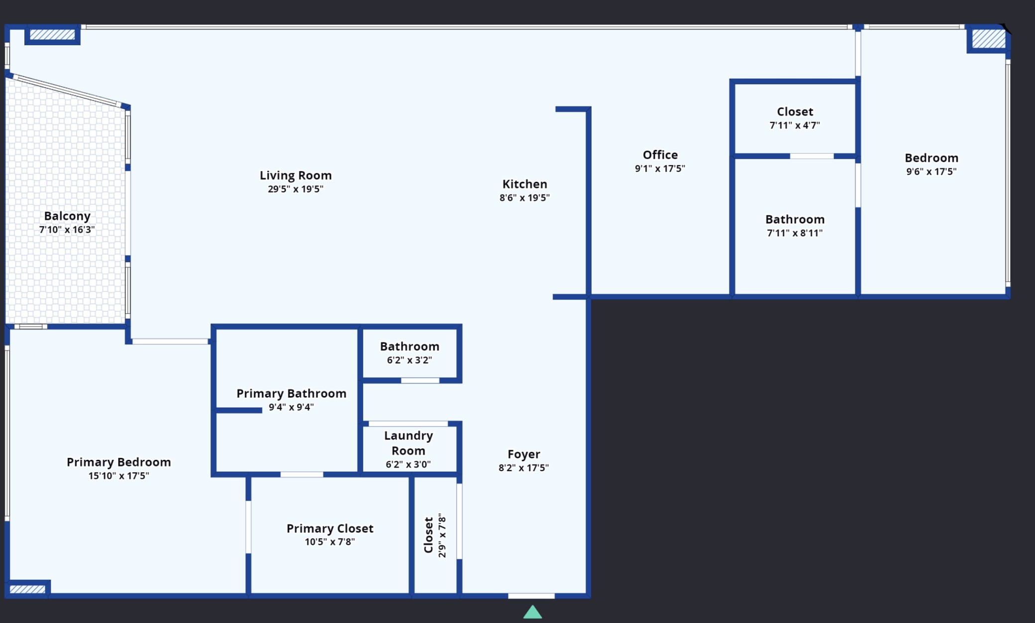 Minneapolis, Minnesota, 55401, United States, 2 Bedrooms Bedrooms, ,3 BathroomsBathrooms,Residential,Active,1756828