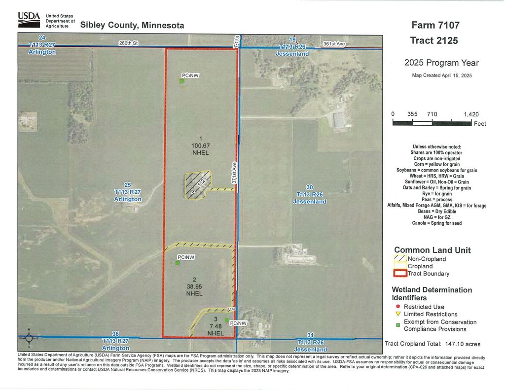 Photo of XXX 371st Avenue, Henderson, MN 56044 (MLS # 7036793)