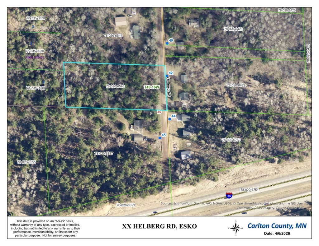 Photo of TBD Helberg Road, Esko, MN 55733 (MLS # 7049749)