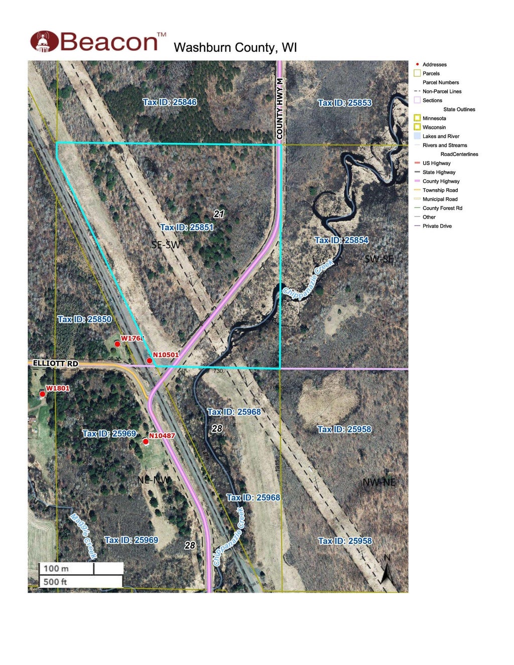 Photo of 10501 N County Hwy M Highway, Springbrook, WI 54875 (MLS # 7136184)