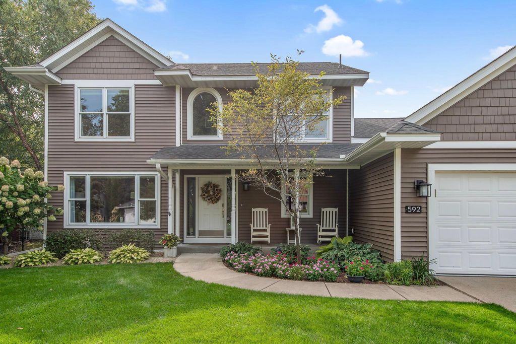 Photo of 592 Vicki Lane, Shoreview, MN 55126 (MLS # 7053172)