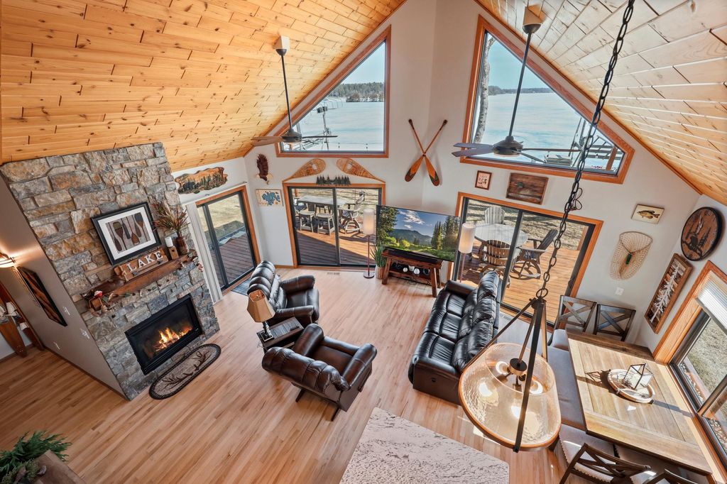 Photo of 31092 Lincoln Beach Road, Cushing, MN 56443 (MLS # 7043415)