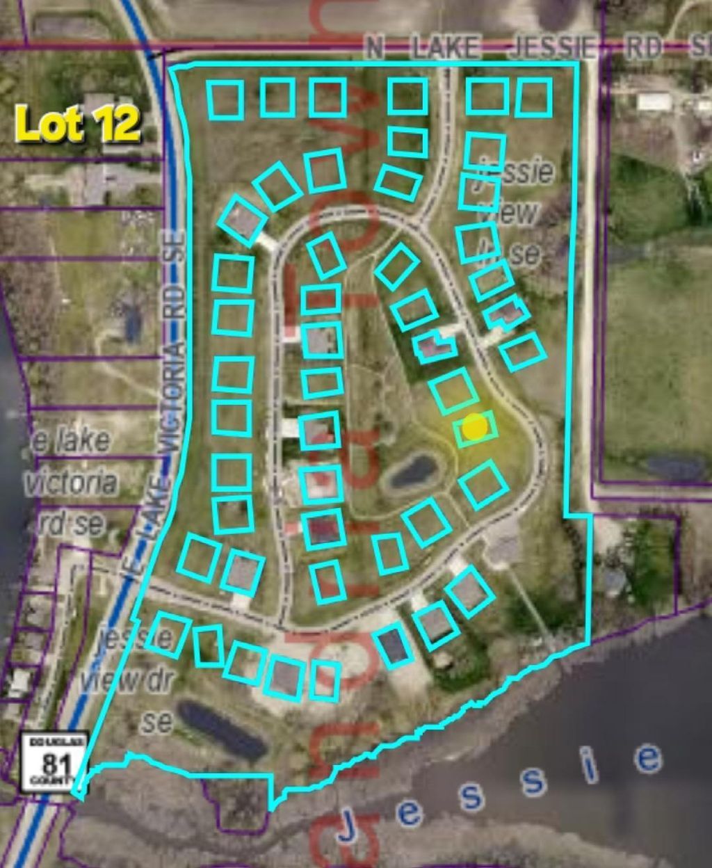 Photo of Lot 12 Jessie View Drive SE, Alexandria, MN 56308 (MLS # 7009099)