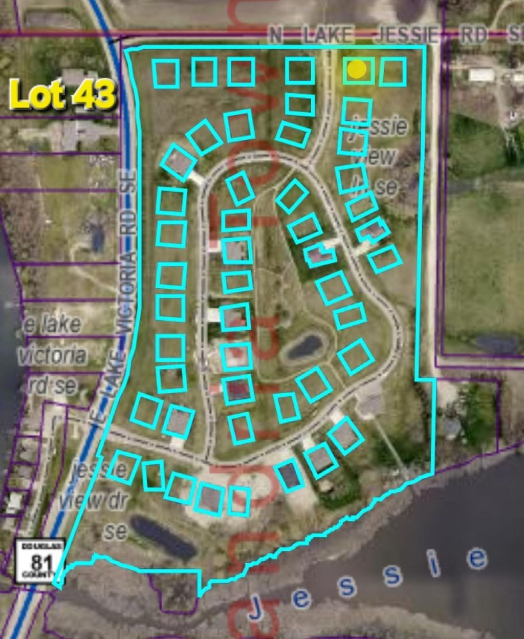 Photo of Lot 43 Jessie View Drive SE, Alexandria, MN 56308 (MLS # 7009168)