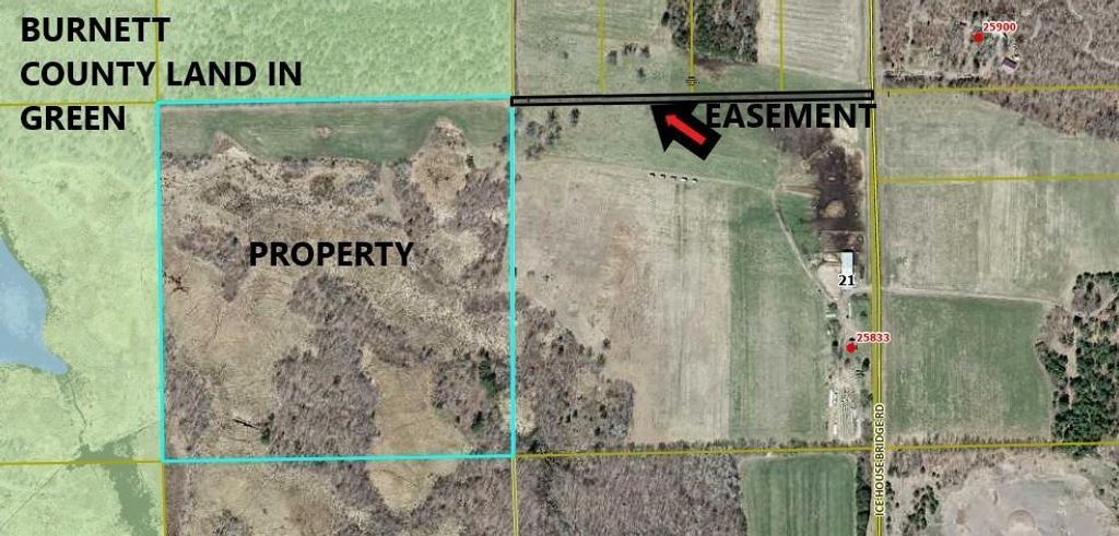 Photo of xxxxx Ice House Bridge Road, Lincoln Twp, WI 54893 (MLS # 7046263)