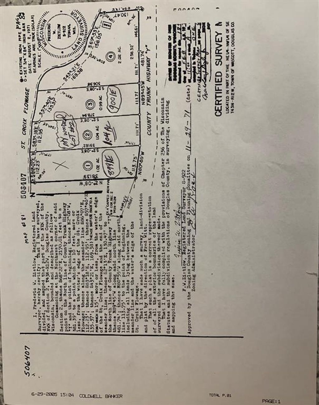 Photo of 00 County Road Y, Gordon, WI 54838 (MLS # 7042750)