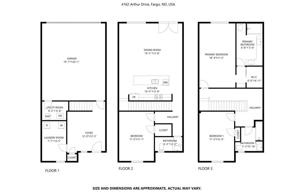 Photo of 4120 Arthur Drive S, Fargo, ND 58104 (MLS # 7030362)