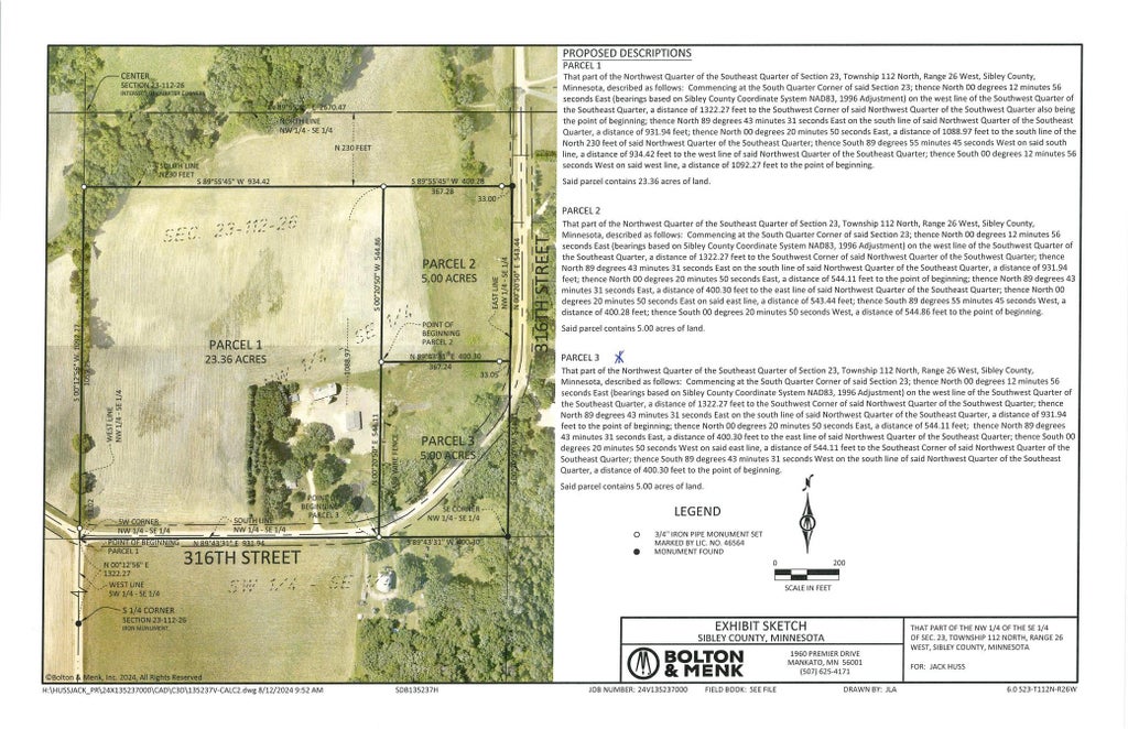 Photo of 3XX 316th Street, Le Sueur, MN 56058 (MLS # 7151941)
