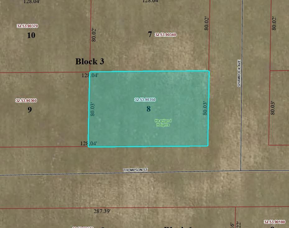 TBD Lot 8 Block 3 Thompson St
