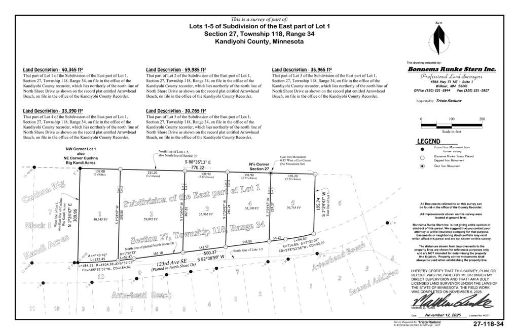 Photo of Lot 1 123rd Avenue NE, Lake Lillian, MN 56253 (MLS # 7127502)