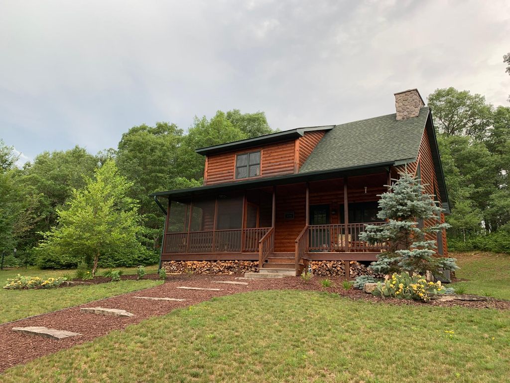 Photo of 8380 W Deeper Lake Road, Minong, WI 54859 (MLS # 7070070)
