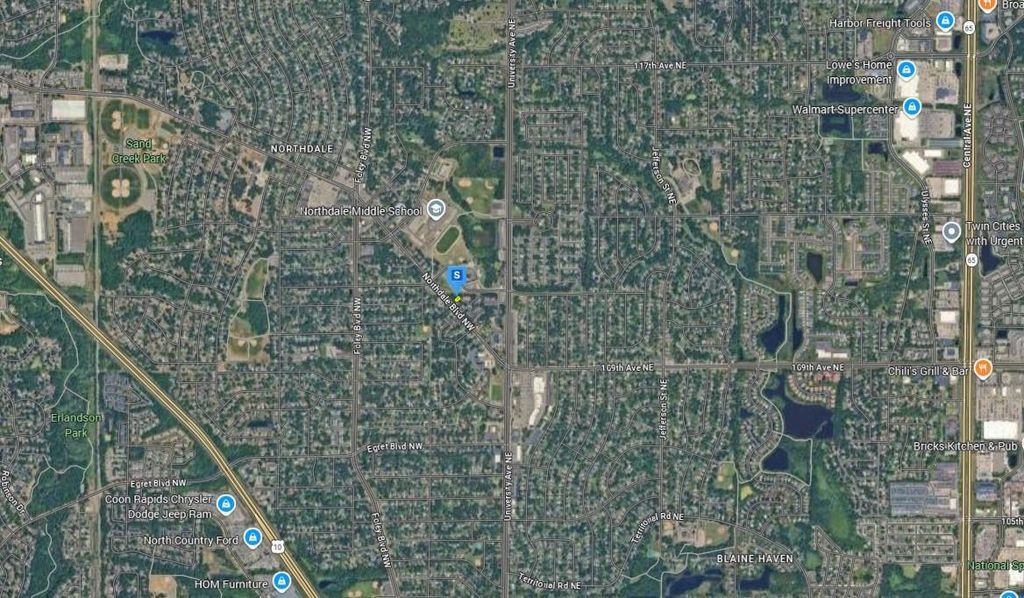 Photo of 11110 Cottonwood Street NW, Coon Rapids, MN 55448 (MLS # 7036754)