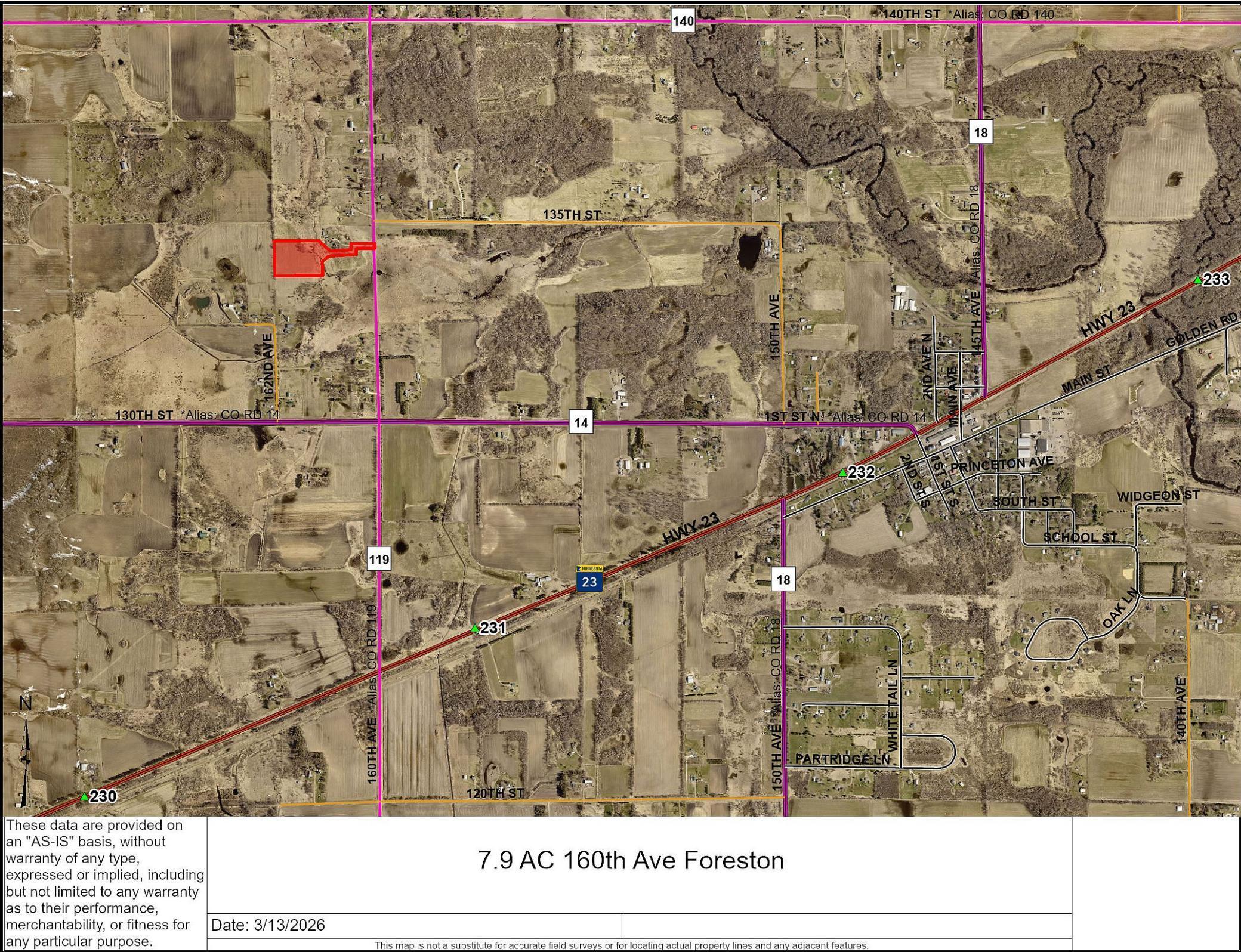 TBD 7.99 AC 160th Avenue