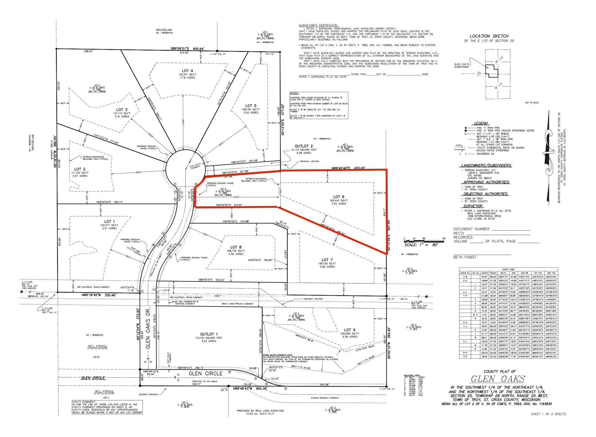 Lot 6 Glen Oaks Drive
