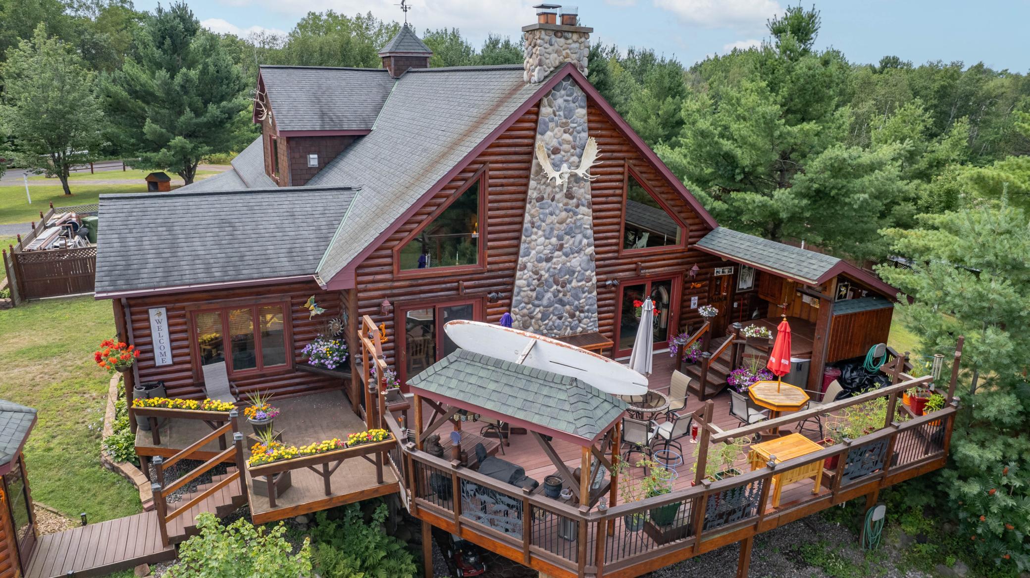 Photo 1 of 61 — 11911 E Rowe Road, Lake Nebagamon, WI 54849