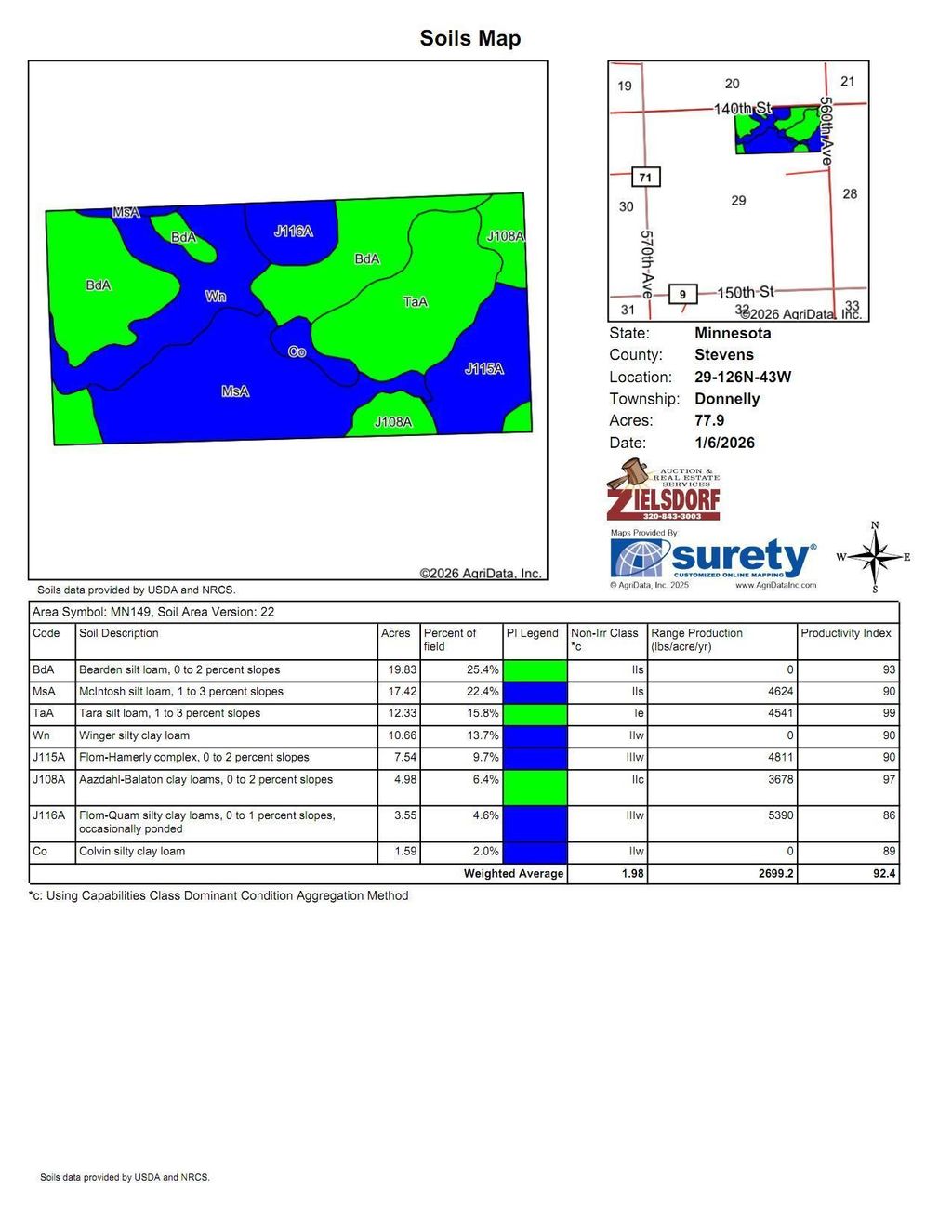 Photo of 14409 560th Avenue, Donnelly, MN 56235 (MLS # 6824030)