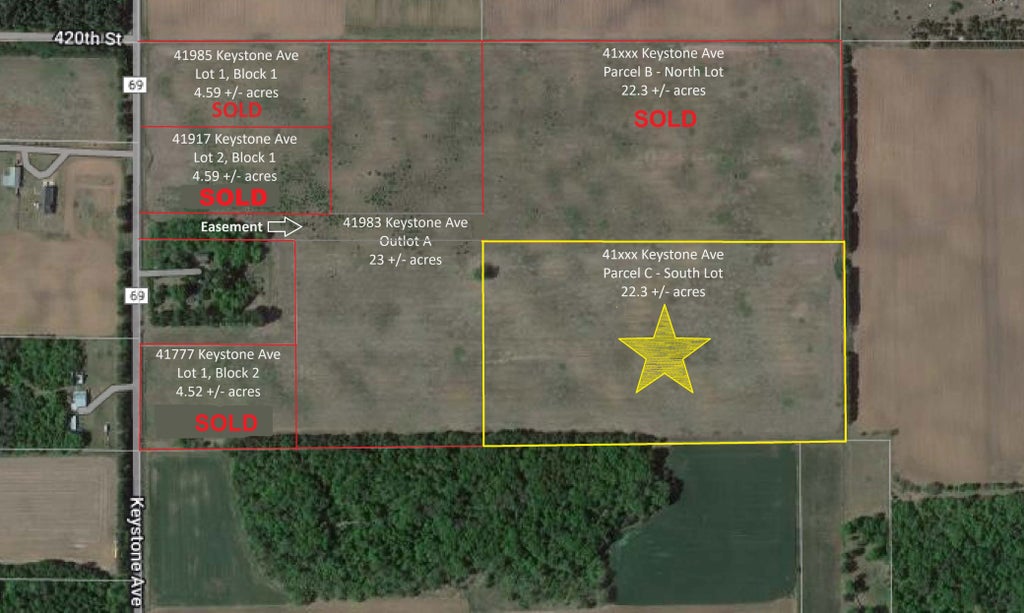 Photo of Parcel C Keystone Avenue, Sunrise, MN 55032 (MLS # 7152110)