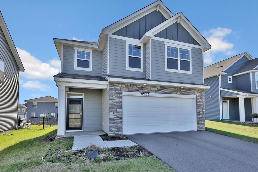 Photo of 12703 Erskin St St NE, Blaine, MN 55449 (MLS # 7051483)