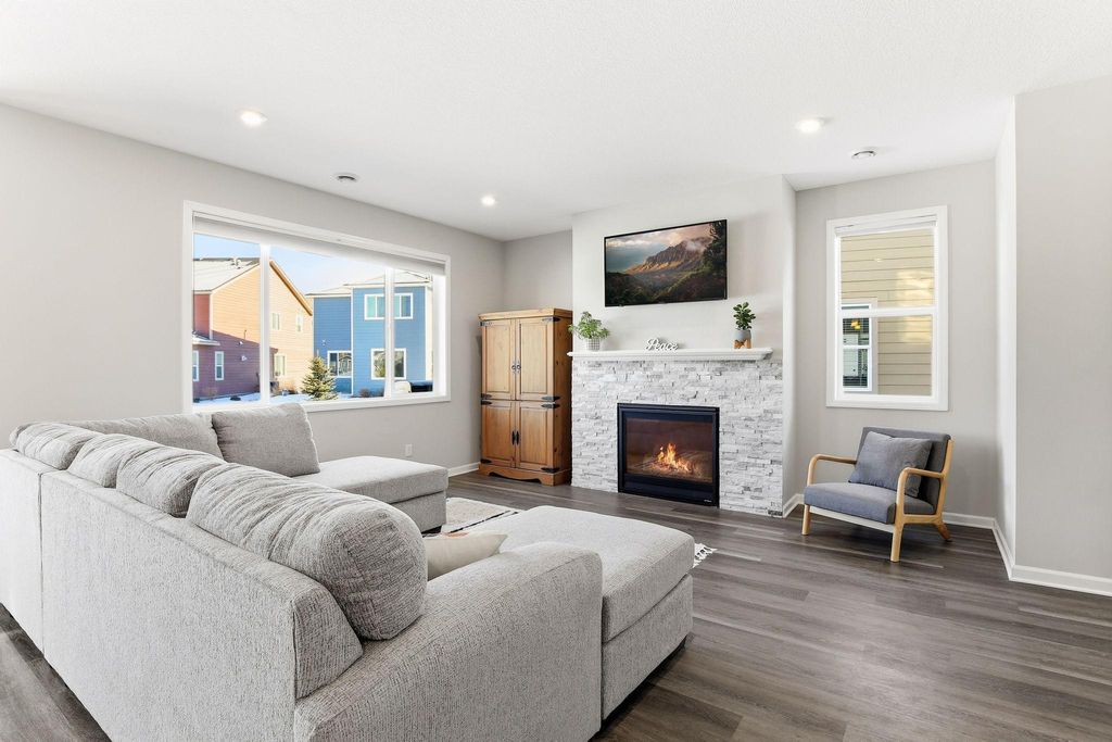 Photo of 9931 Bluebird Street NW, Coon Rapids, MN 55433 (MLS # 7032248)