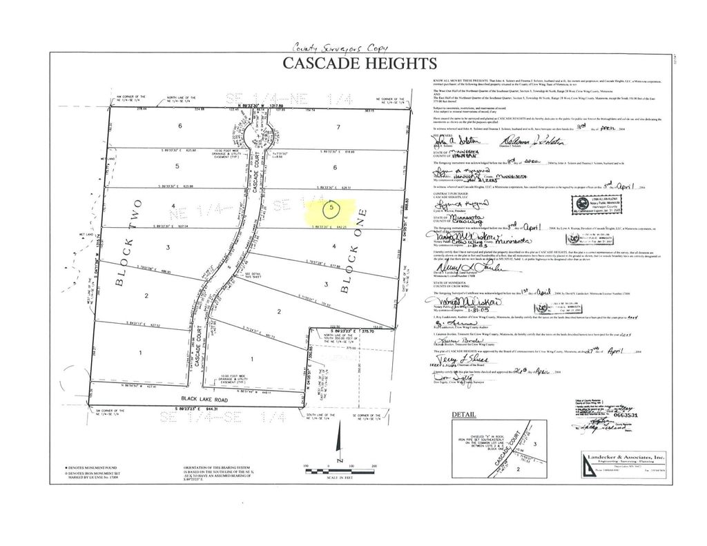 Photo of TBD Lot 5 Cascade Court, Deerwood, MN 56444 (MLS # 7003290)