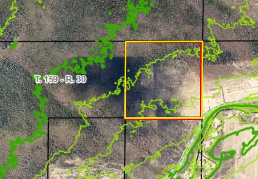 Photo of TBD1 Hay Creek Road SW, Baudette, MN 56623 (MLS # 7028602)