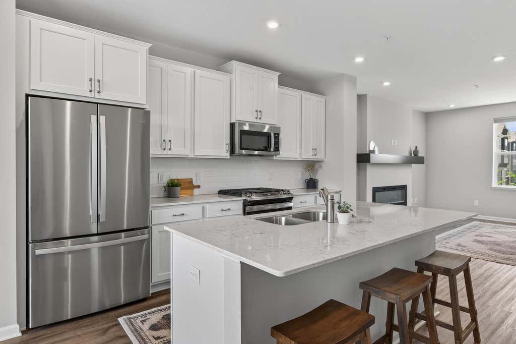 Photo of 8658 London Circle NE #B, Blaine, MN 55449 (MLS # 7095701)