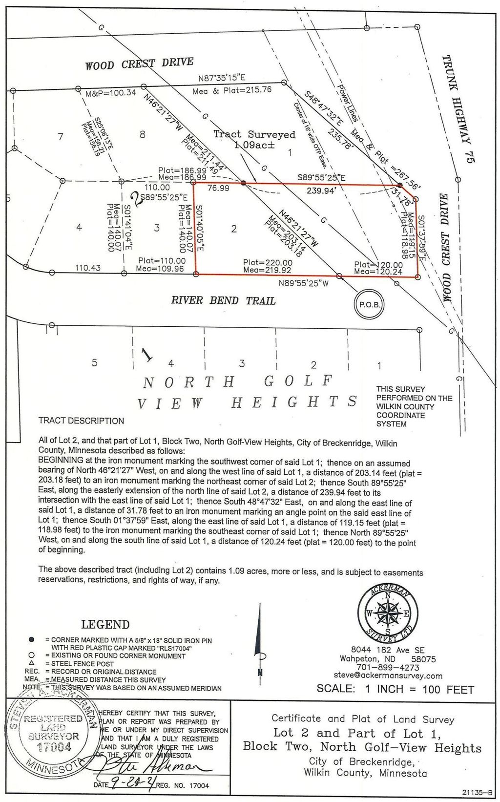 Photo of 212 River Bend Trail, Breckenridge, MN 56520 (MLS # 7010641)