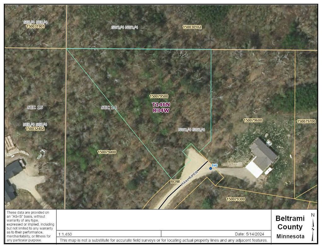 Photo of TBD Mikes Road SW, Bemidji, MN 56601 (MLS # 7026109)