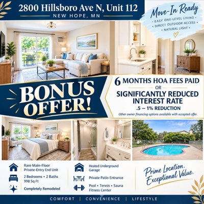 2800 HILLSBORO AVE N APT 112, MINNEAPOLIS, MN 55427 - Image e1b8c3a4e11f9a3a4ae0184d9ce86abf/2854489174
