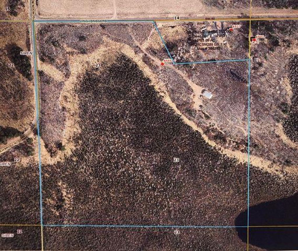 Photo of 6565 Lynch Bridge Road, Siren, WI 54872 (MLS # 7103423)