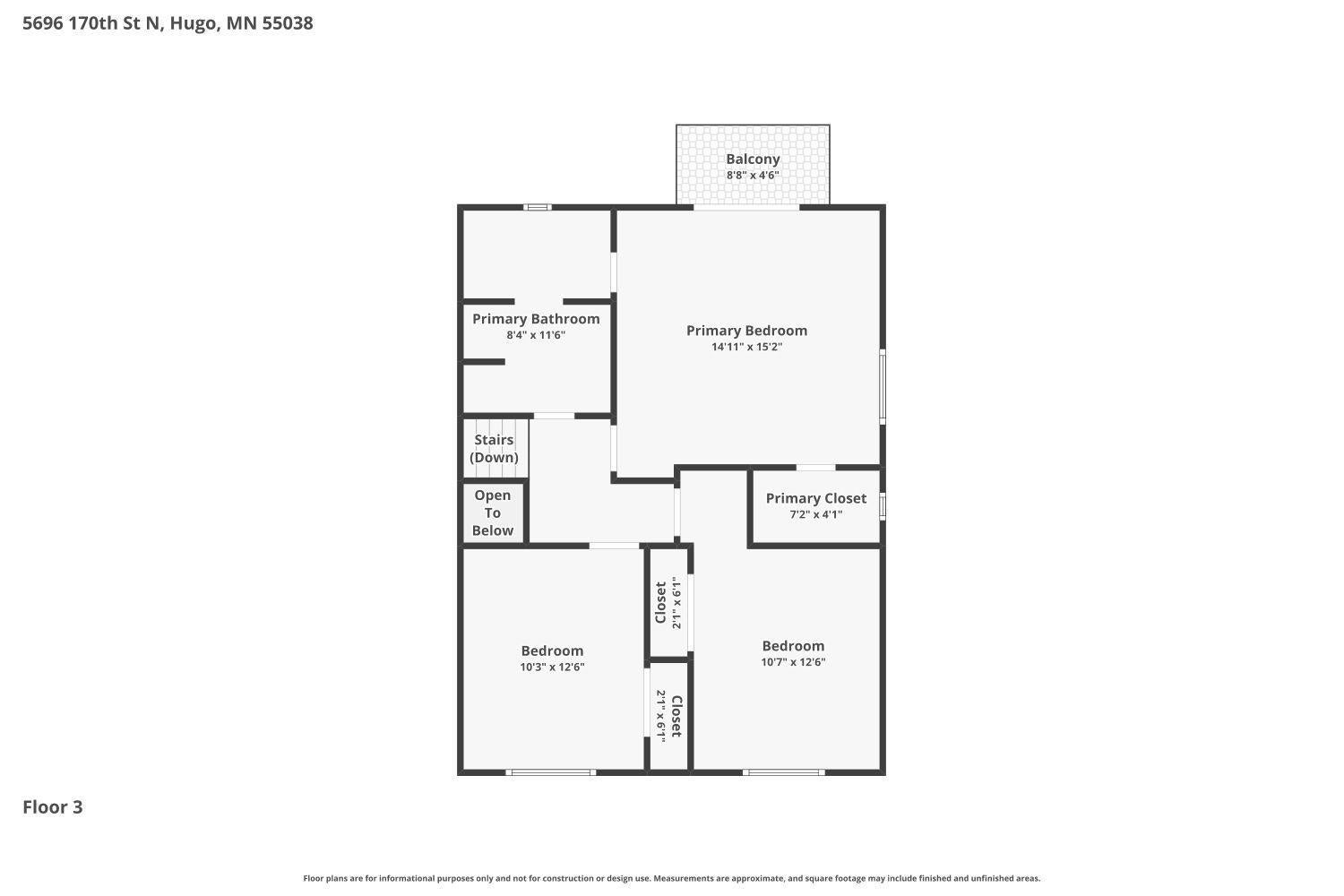 5696 170th St N, Hugo, MN, 55038, USA, 3 Bedrooms Bedrooms, ,3 BathroomsBathrooms,Residential,Active,5696 170th St N,7052932