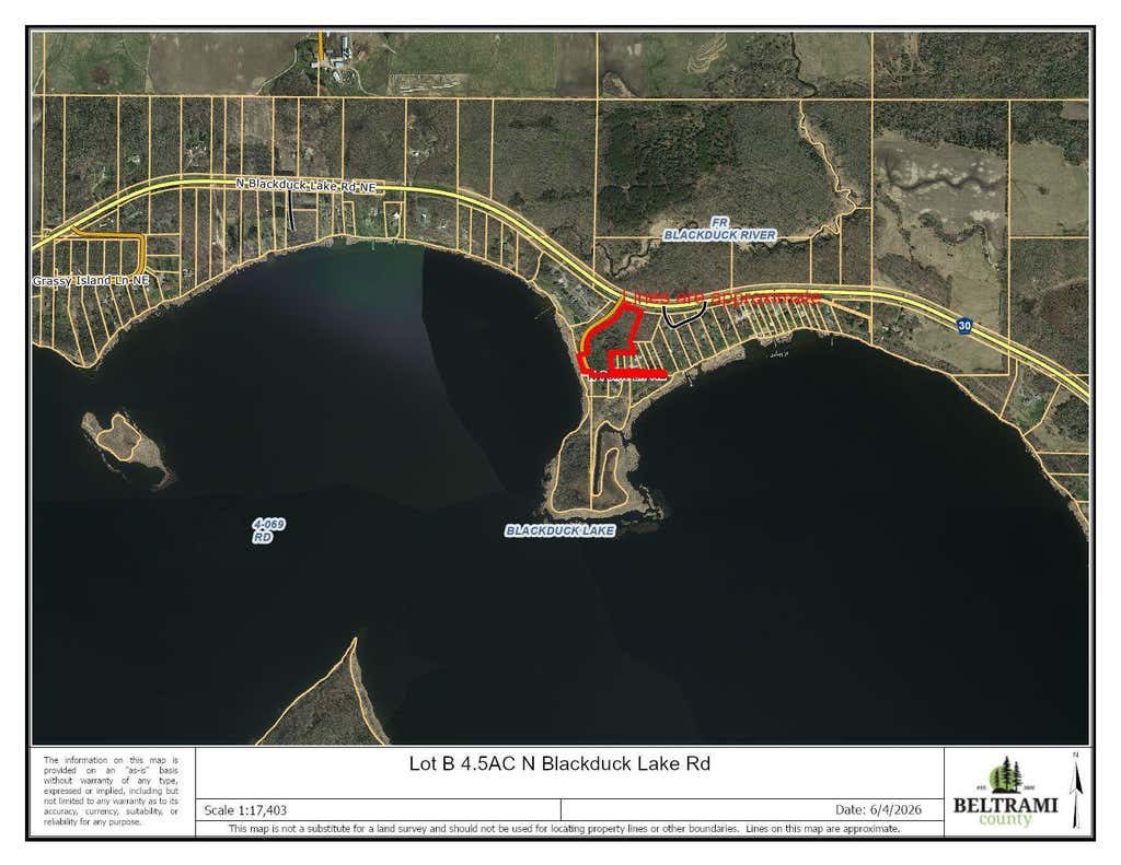 Photo of Lot B 4.5AC N Blackduck Lake Road NE, Hines, MN 56647 (MLS # 7087304)