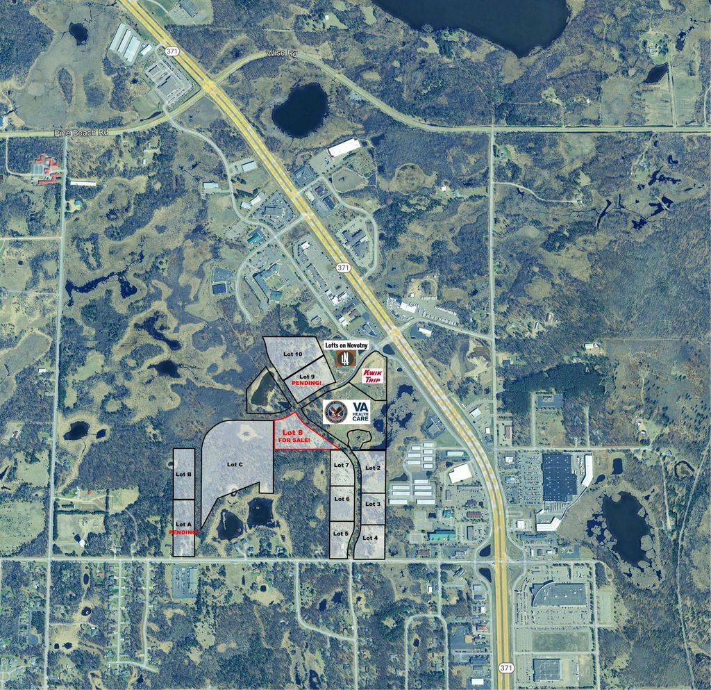 Photo of Lot 8 Novotny Road, Baxter, MN 56425 (MLS # 7008592)