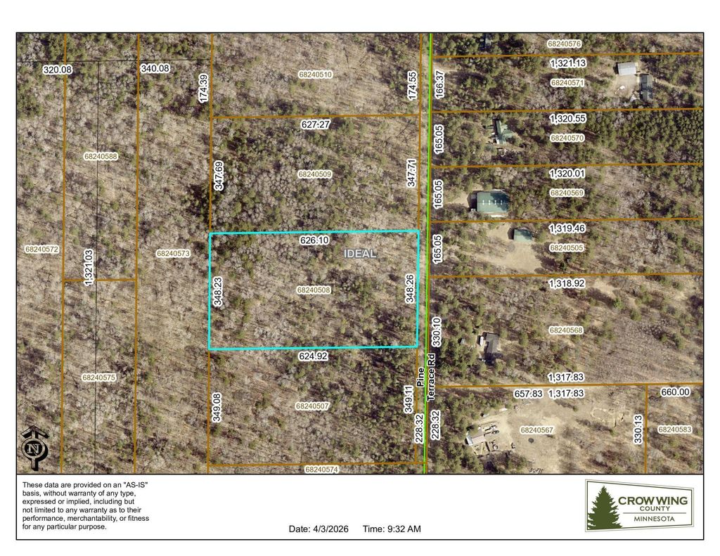 Photo of TBD Pine Terrace Road, Crosslake, MN 56442 (MLS # 7048651)