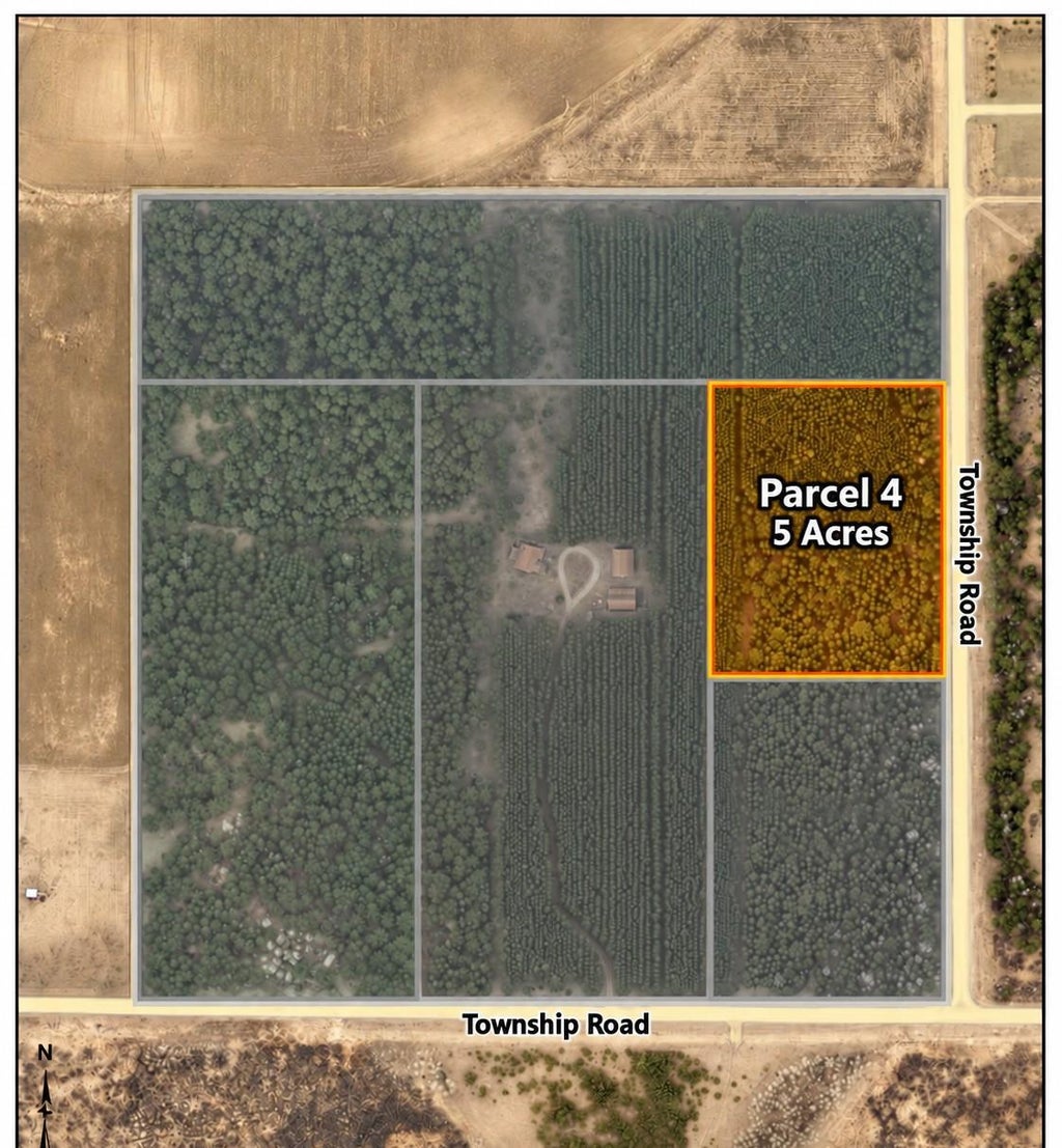 Photo of Parcel 4 (5 Acres) 255th Avenue, Staples, MN 56479 (MLS # 7164741)