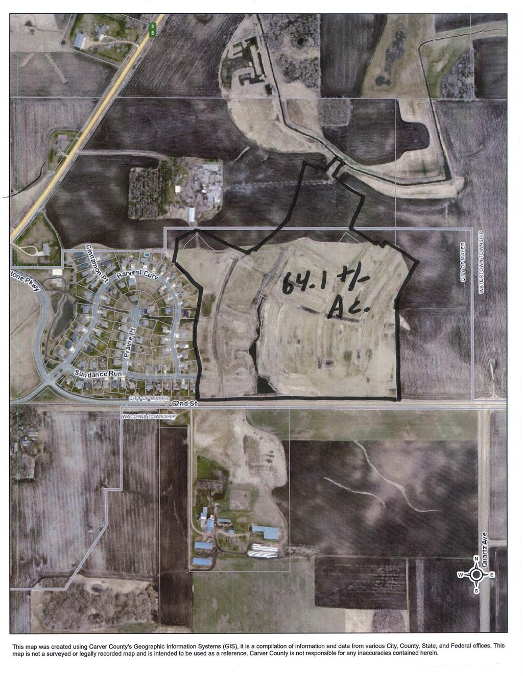 Photo of XXX 62nd Street, Mayer, MN 55360 (MLS # 7021395)