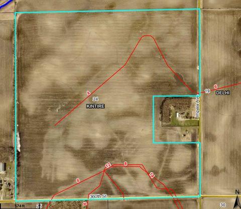 Photo of 155.28 Acres Section 24, Kintire Twp, MN 56283 (MLS # 6750354)