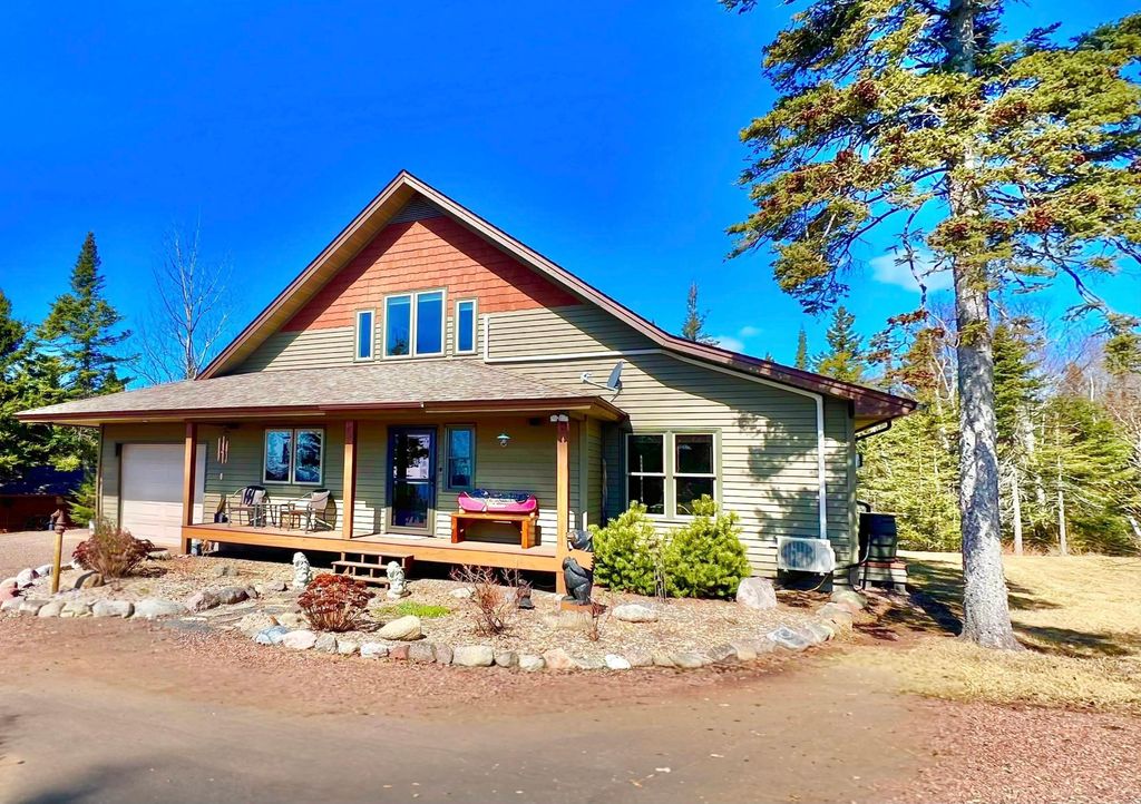 Photo of 21 Turnagain Trail, Lutsen, MN 55612 (MLS # 7061621)
