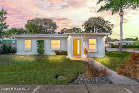 Photo of 172 Woodland Avenue, Cocoa Beach, FL 32931 (MLS # 1064124)