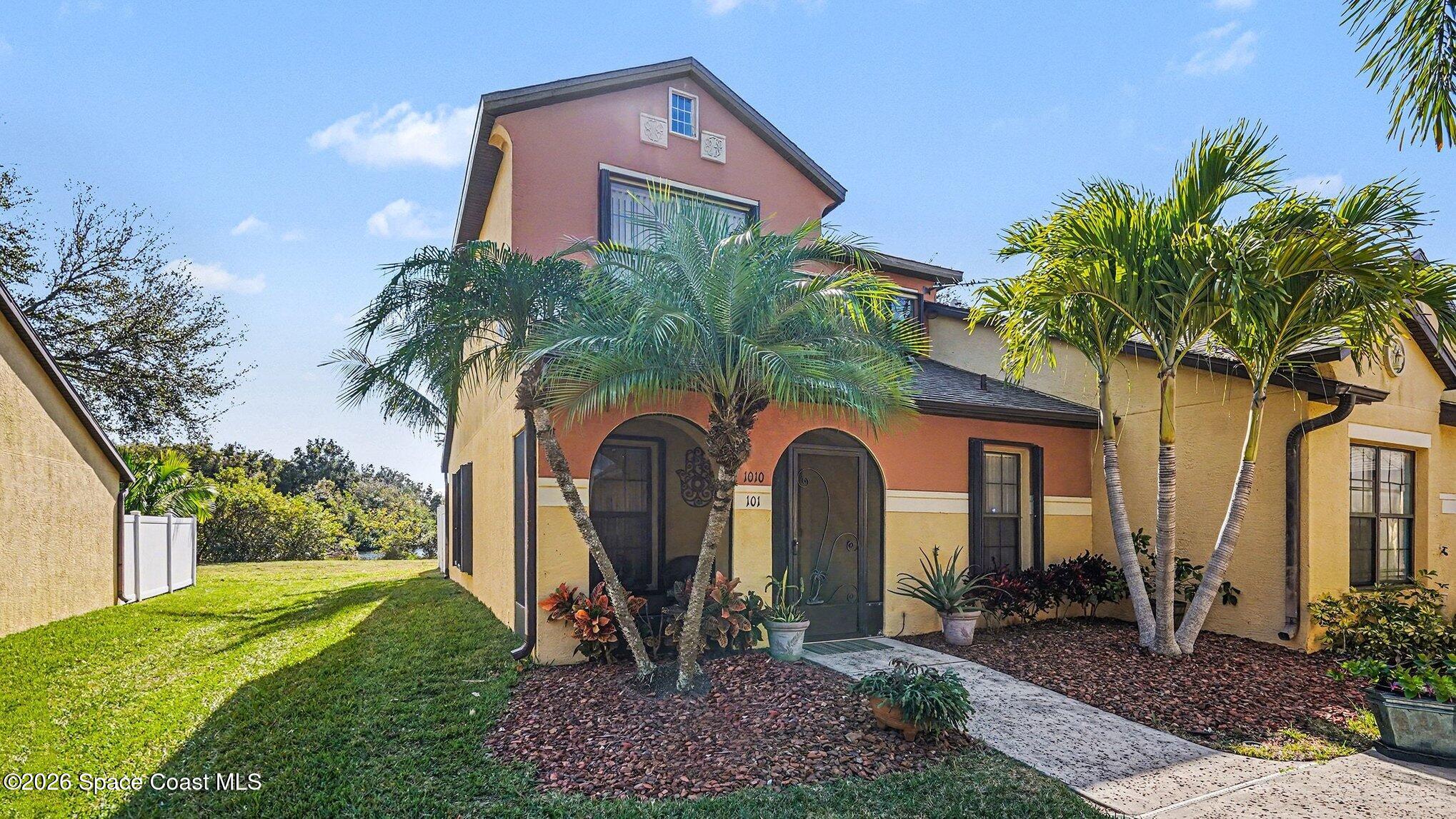 Front of Townhome