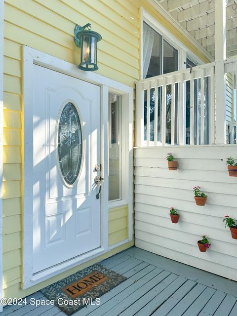 A home in Melbourne Beach