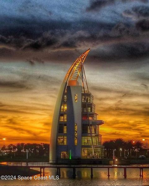 A home in Cocoa Beach