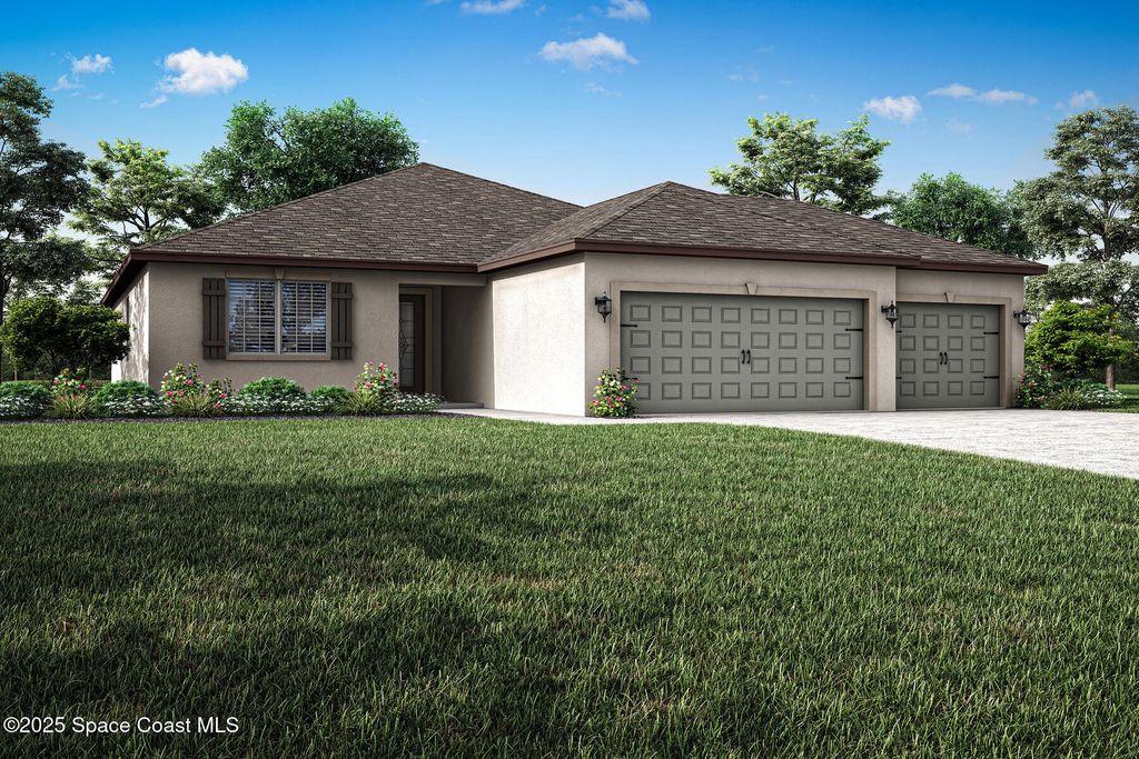 Photo of 759 Americana Boulevard NW, Palm Bay, FL 32907 (MLS # 1059358)