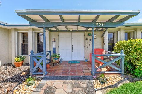 A home in Melbourne Beach