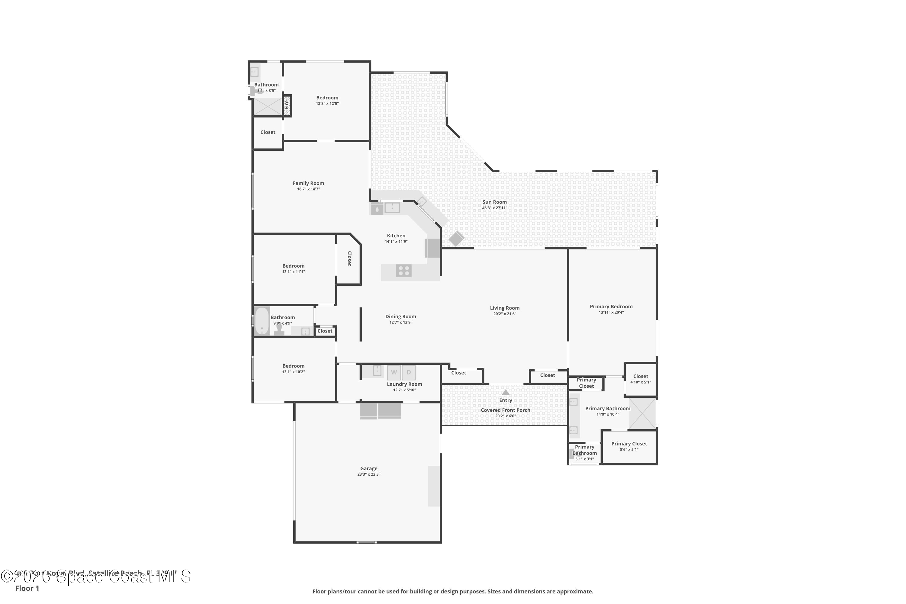 400 Port Royal Blvd, Satellite Beach, FL, 32937, USA, 4 Bedrooms Bedrooms, ,3 BathroomsBathrooms,Residential,Contingent,400 Port Royal Blvd,1079678